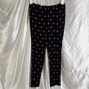 Free People Boho Wide Leg Cropped Pants XS – Lightweight Summer Lounge Essential